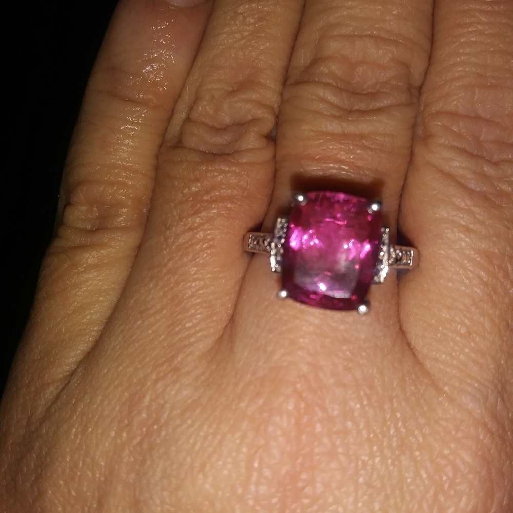 PINK TOPAZ RING